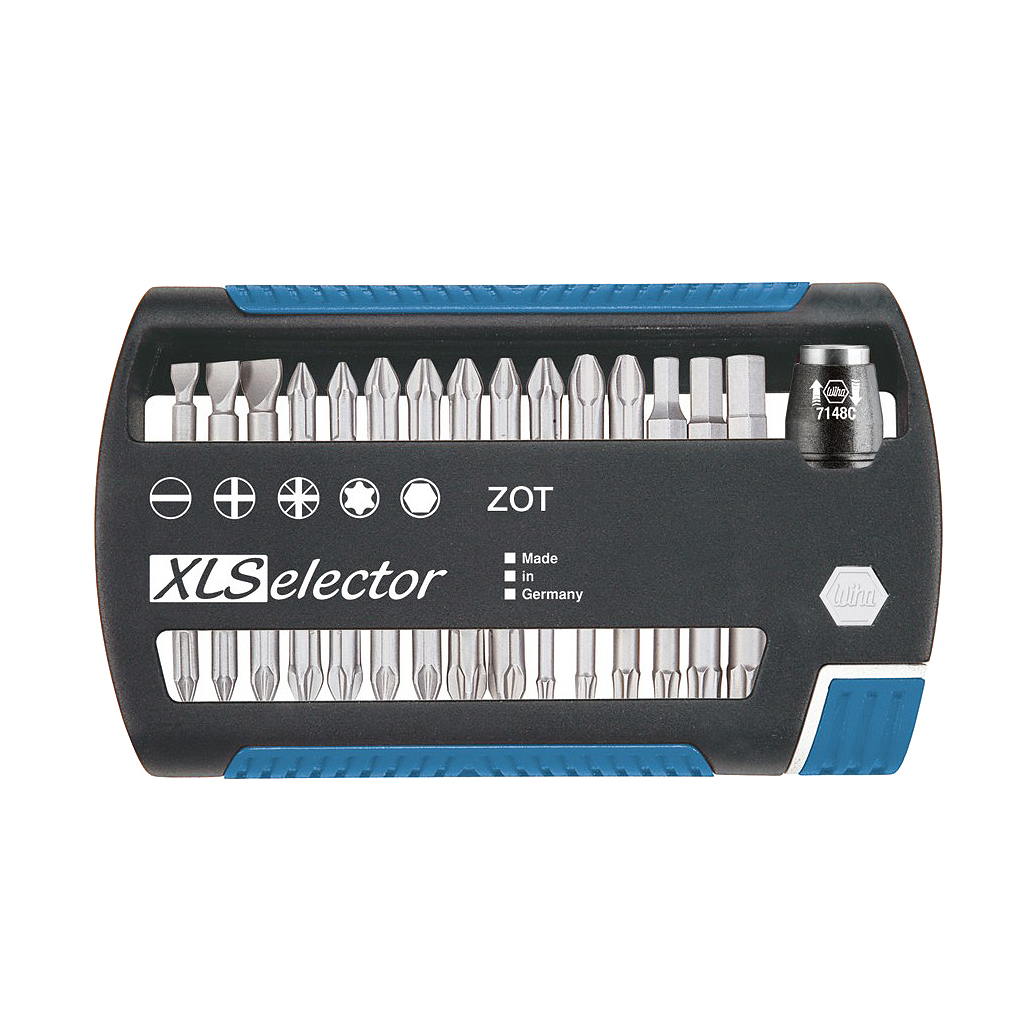 Набор бит XLSelector Standard 25 мм и ZOT 25 мм, с зоной скручивания (29415)